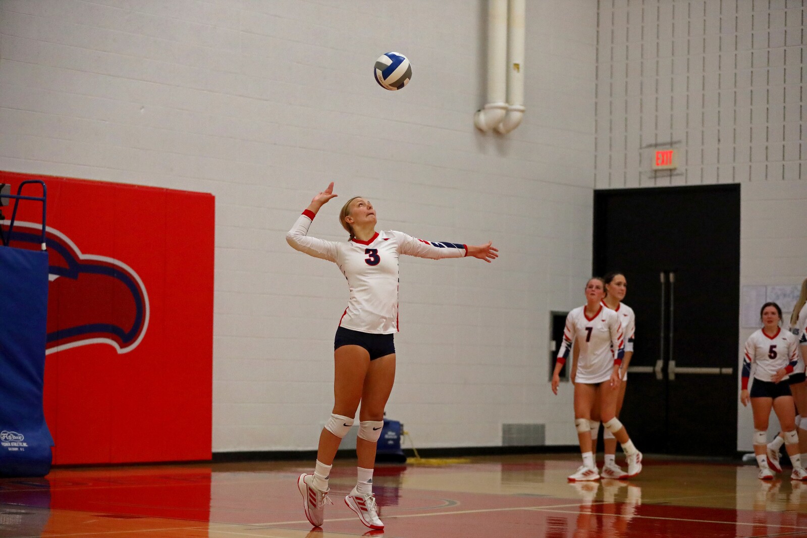 Central Lakes College volleyball against Itasca on Wednesday, Sept. 14, 2022, at Brainerd.