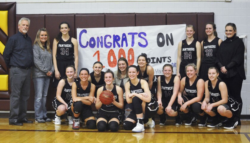 Parkers Prairie girls basketball