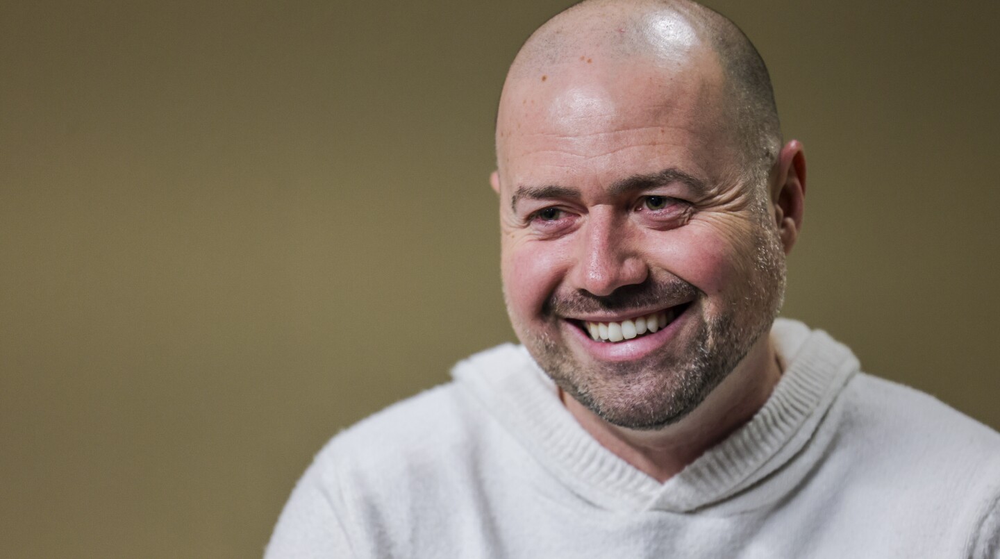 portraits of men during interview