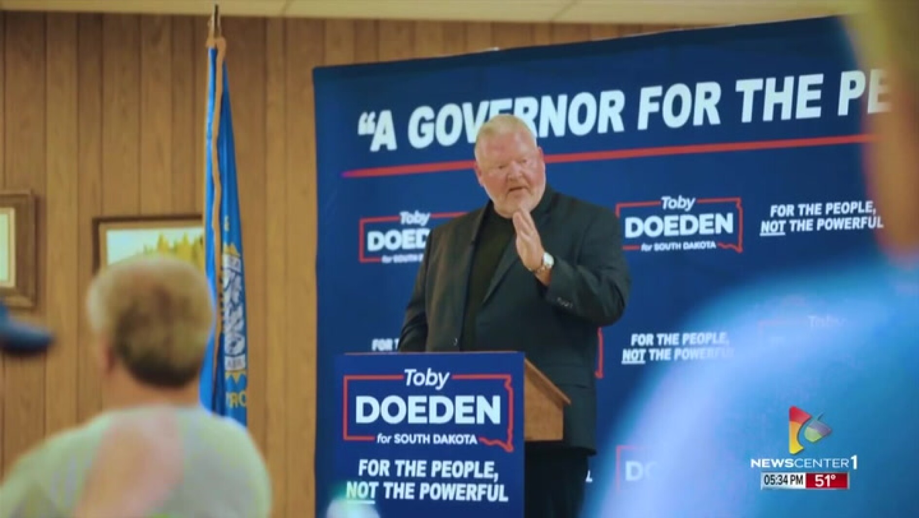 Governor's race heats up with four seeking seat