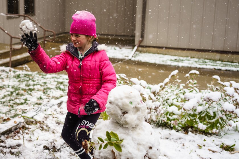 Photos: First accumulating snowfall on Rochester - Post Bulletin ...
