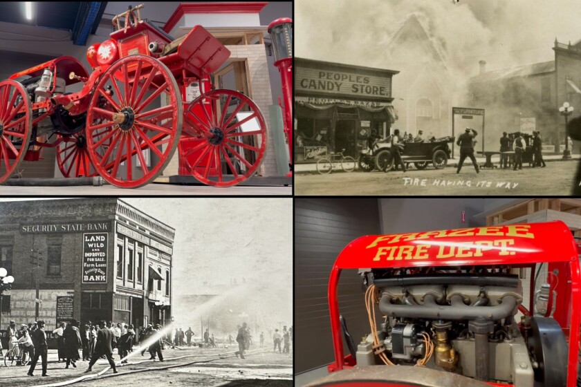Becker County Museum showcases Frazee's first fire engine, praised for ...