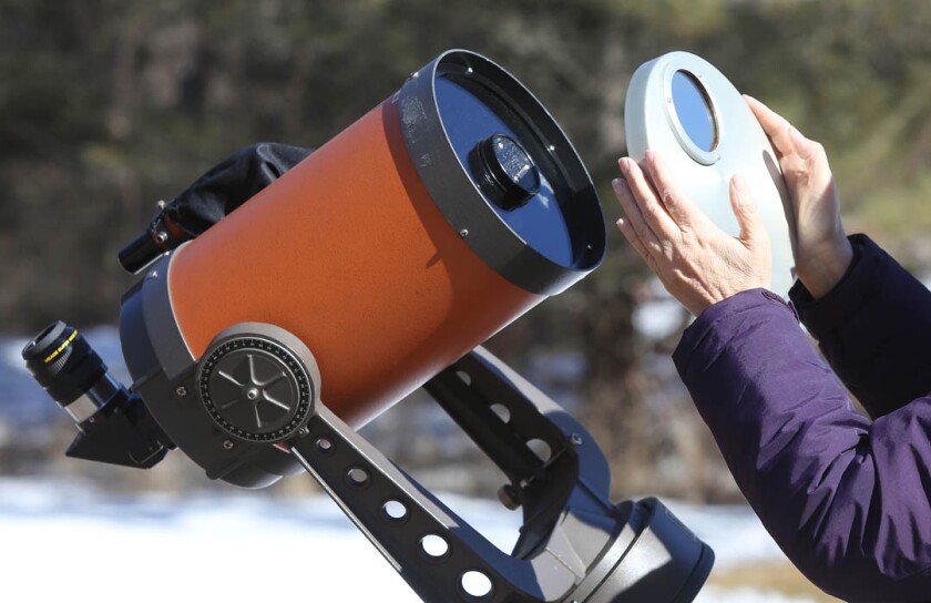 telescope and solar filter