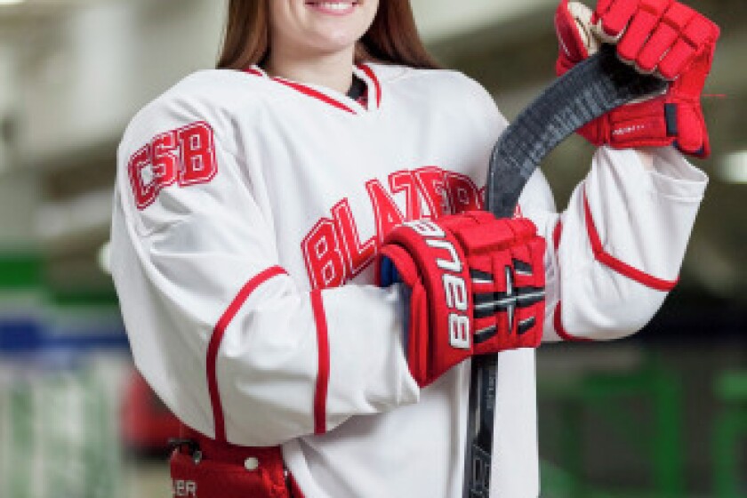 Esko native balances college hockey, a nursing major … and ROTC