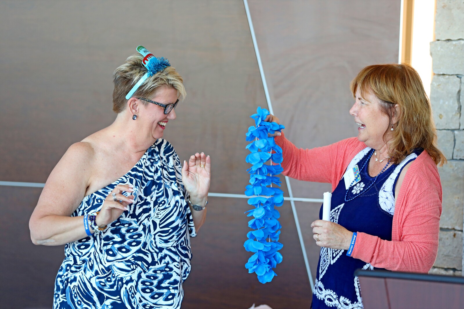 Laine Larson's retirement party at the Gichi-ziibi Center for the Arts.