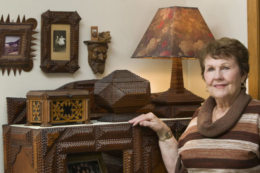 Nick Nepper Collector carves niche in tramp art - Post Bulletin | Rochester ...