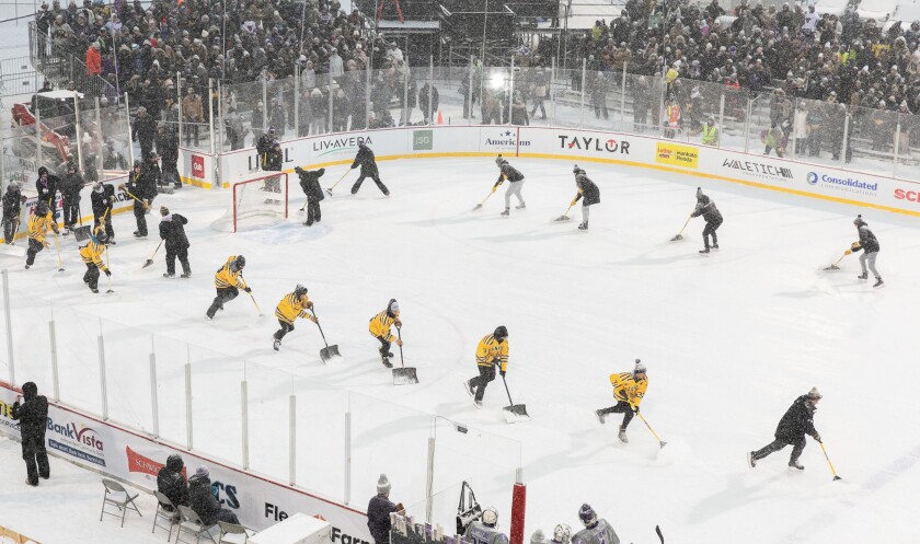 MSU UST Hockey Day MN