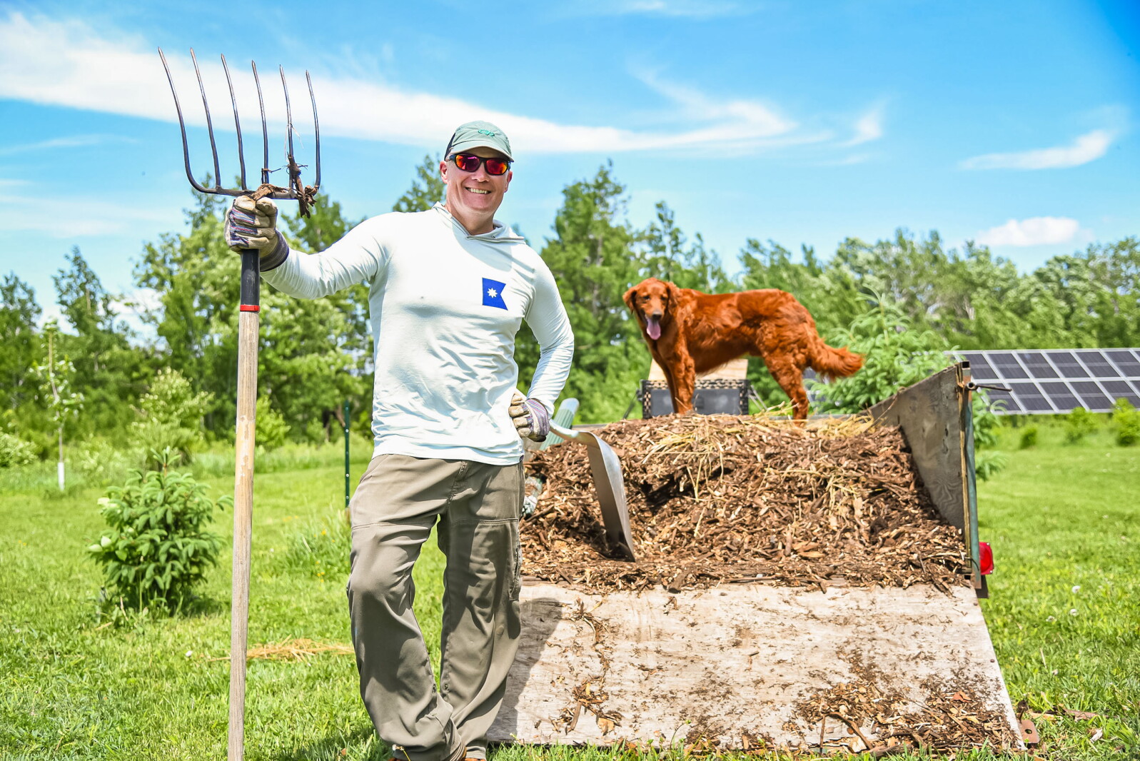 Mulch created from trees downed in Bemidji storm aids in reforestation efforts