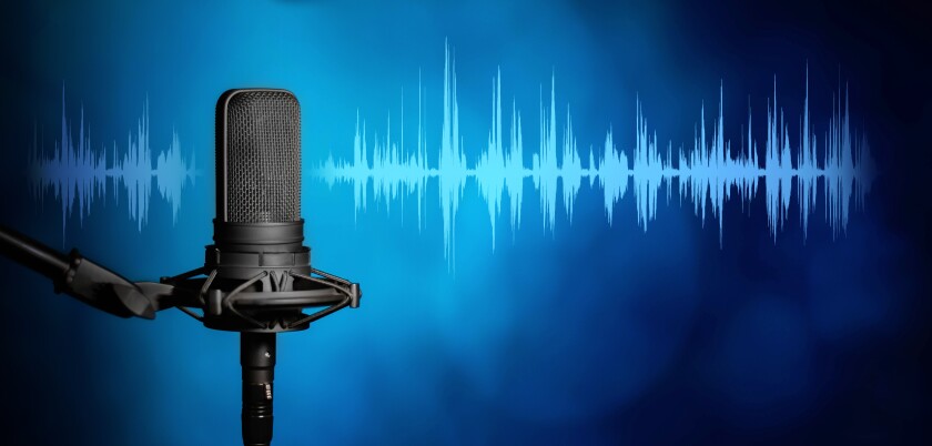 Podcast microphone