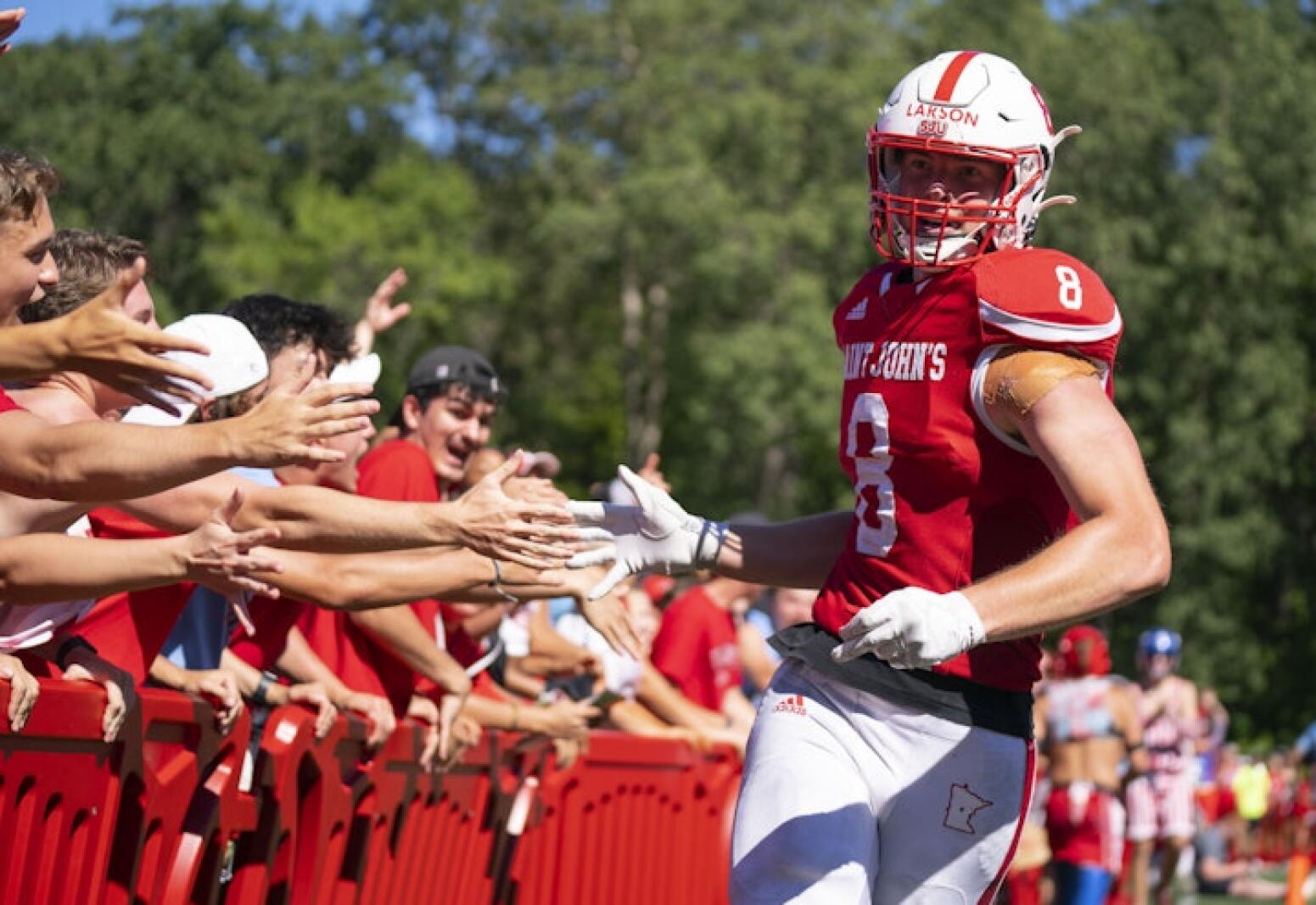 Former St. John's tight end Alex Larson gets rookie minicamp invite ...