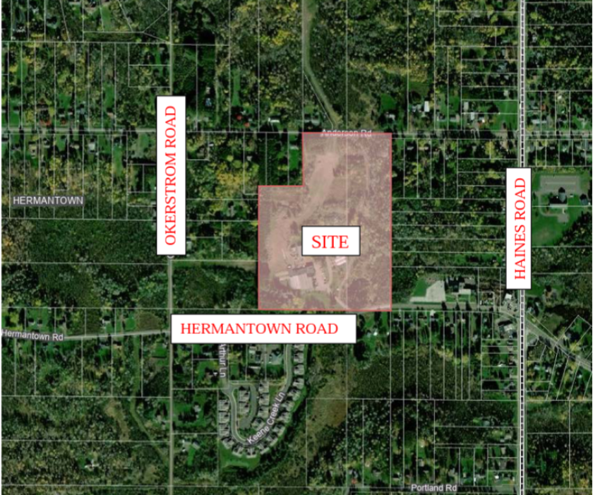 Hermantown possible apartment complex development site