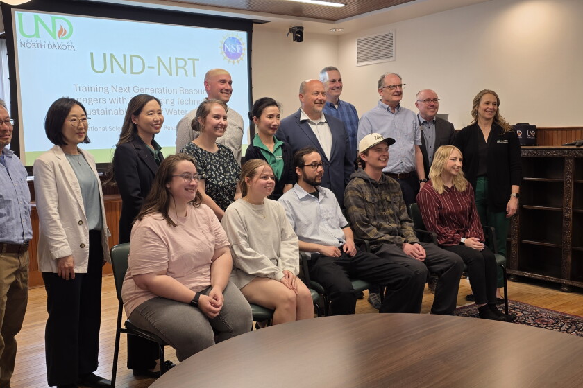 UND to train 15 graduate students in National Science Foundation ...