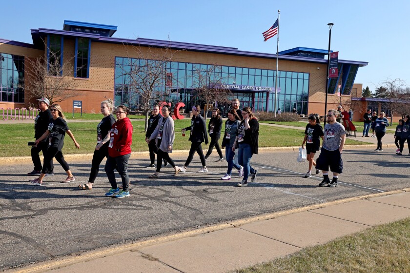 5K for Mental Health Awareness at Central Lakes College