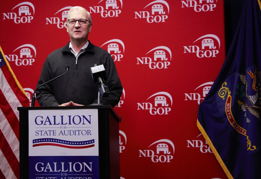 Sen. Kevin Cramer at Gallion announcement