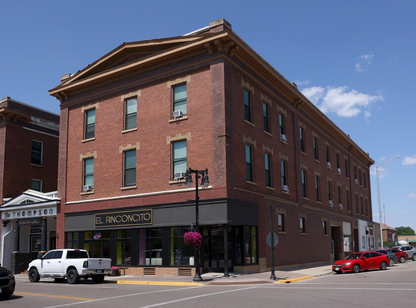 Newly opened El Rinconcito in the renovated Thompson building on 10th st. in Worthington.