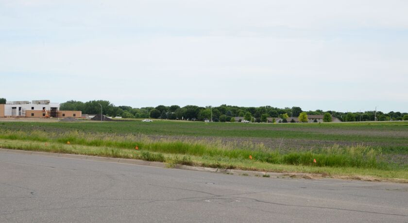 Shelby Lindrud / TribuneSchwieters Chevrolet in Willmar is planning to build a new dealership along the south side of Willmar Avenue adjacent to Lakeland Drive Southeast. It is hoped construction can be completed in 2017.