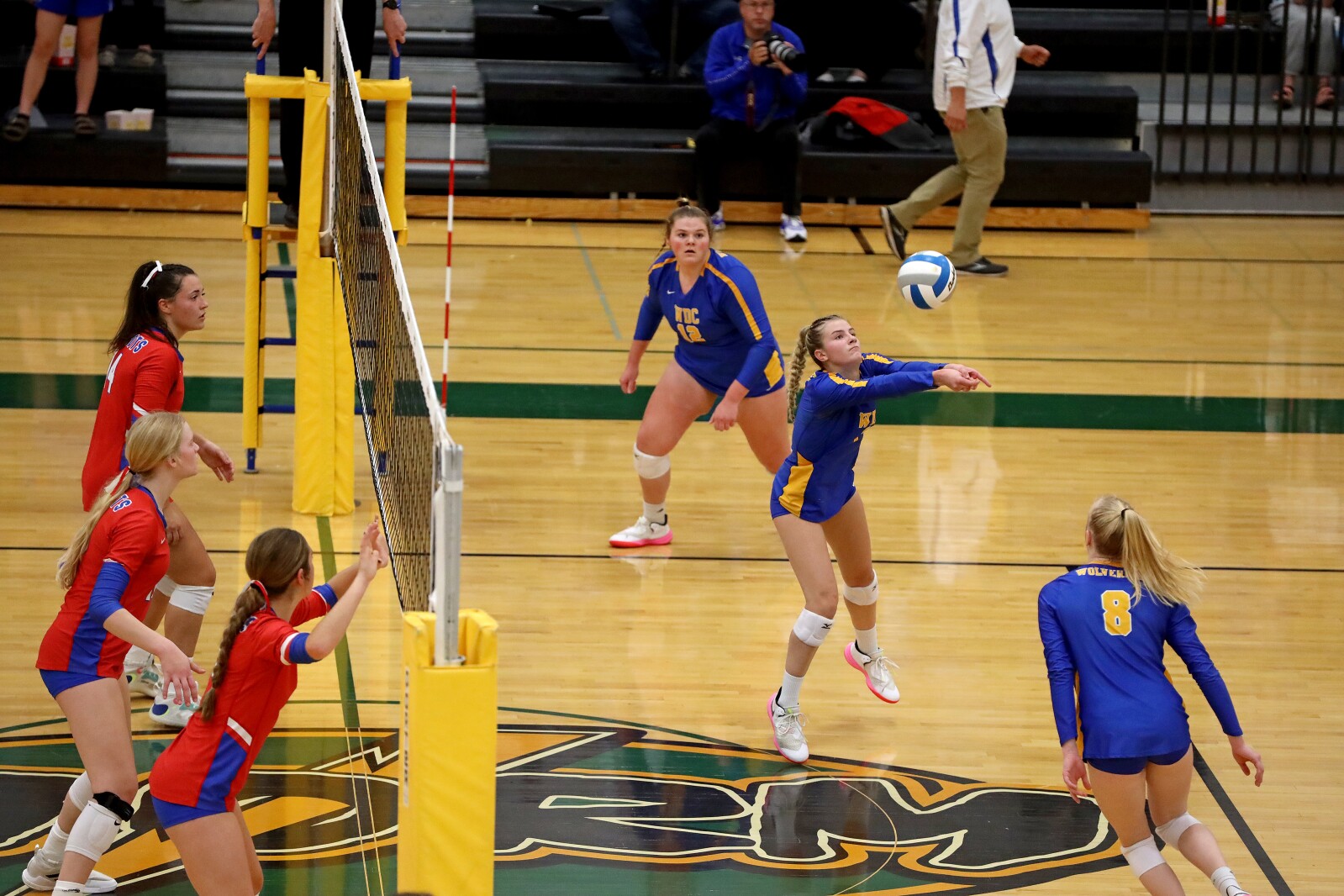 Pequot Lakes vs Wadena-Deer Creek Volleyball on Thursday, Nov. 3, 2022, in Sauk Rapids.