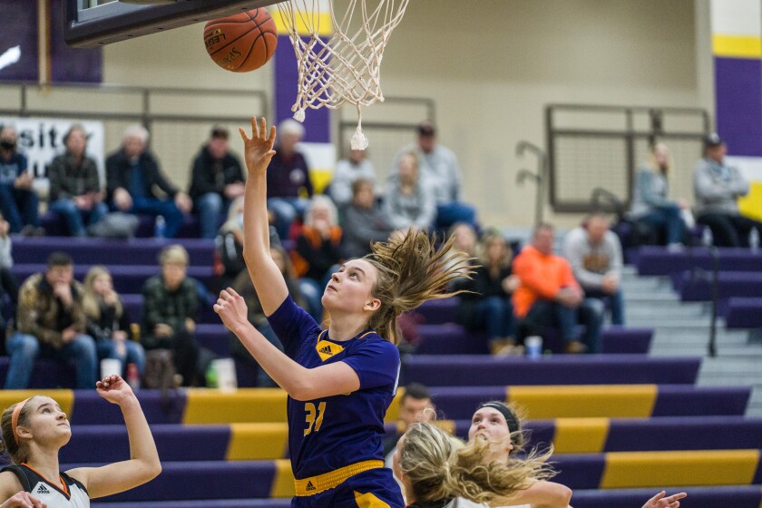 Lourdes, Lake City girls basketball