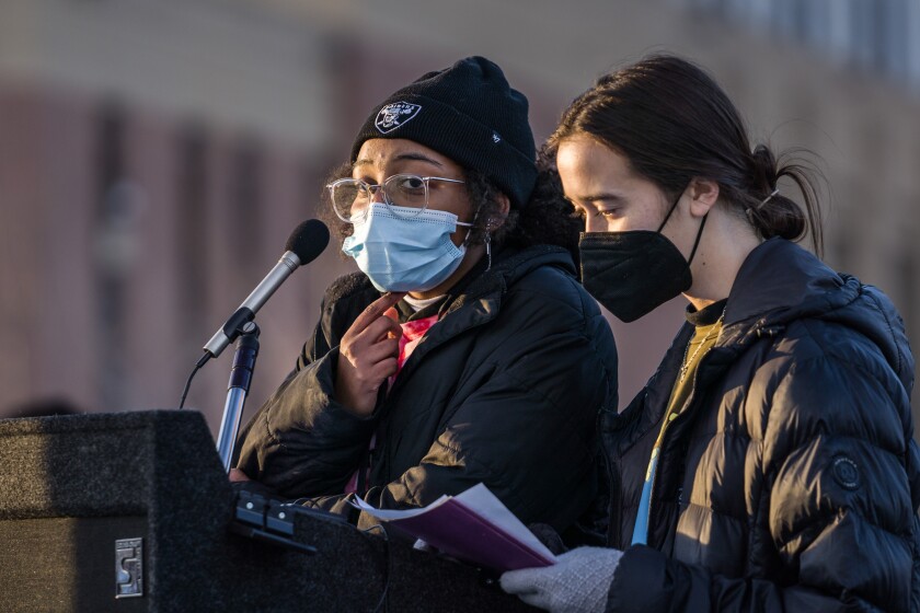 “Preservation over Profit” protest