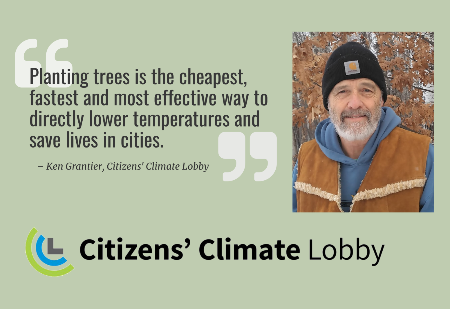 Citizens Addressing our Changing Climate: Trees are essential to a ...