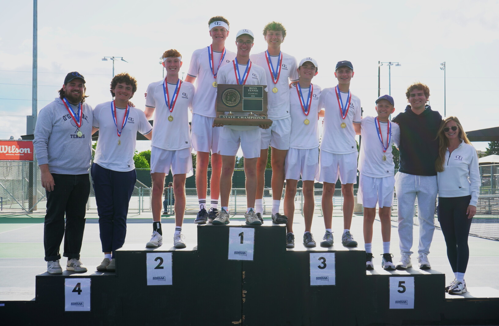 O'Gorman captures first boys tennis state championship in 15 years