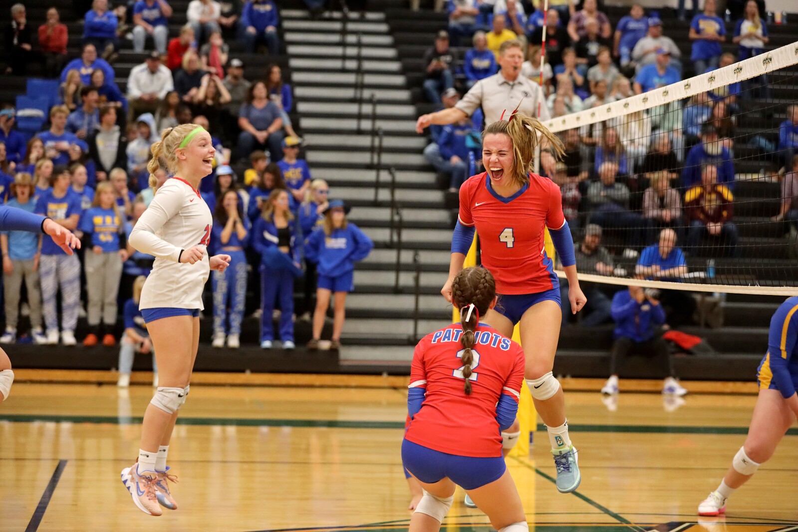 Pequot Lakes vs Wadena-Deer Creek Volleyball on Thursday, Nov. 3, 2022, in Sauk Rapids.