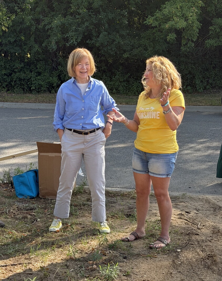 Sen. Tina Smith talks housing reform in Brainerd