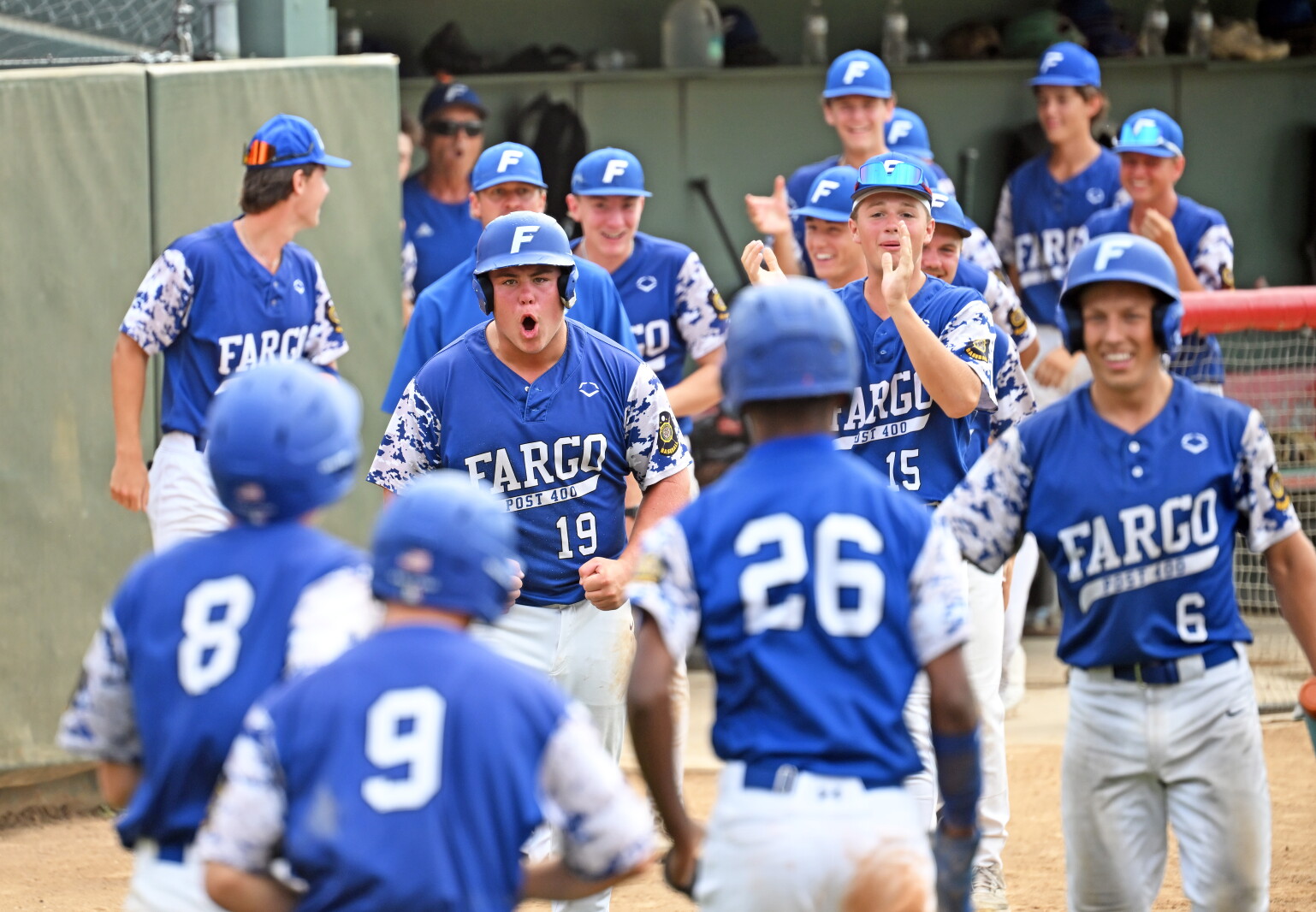 Ethan Doll's three-run bunt helps Post 400 gain more steam at Class AA Legion