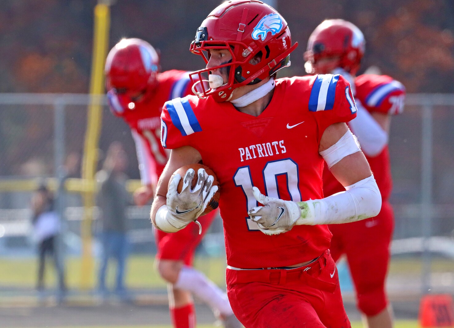 Pequot Lakes against Aitkin Football on Saturday, Oct. 29, 2022, at Pequot Lakes.