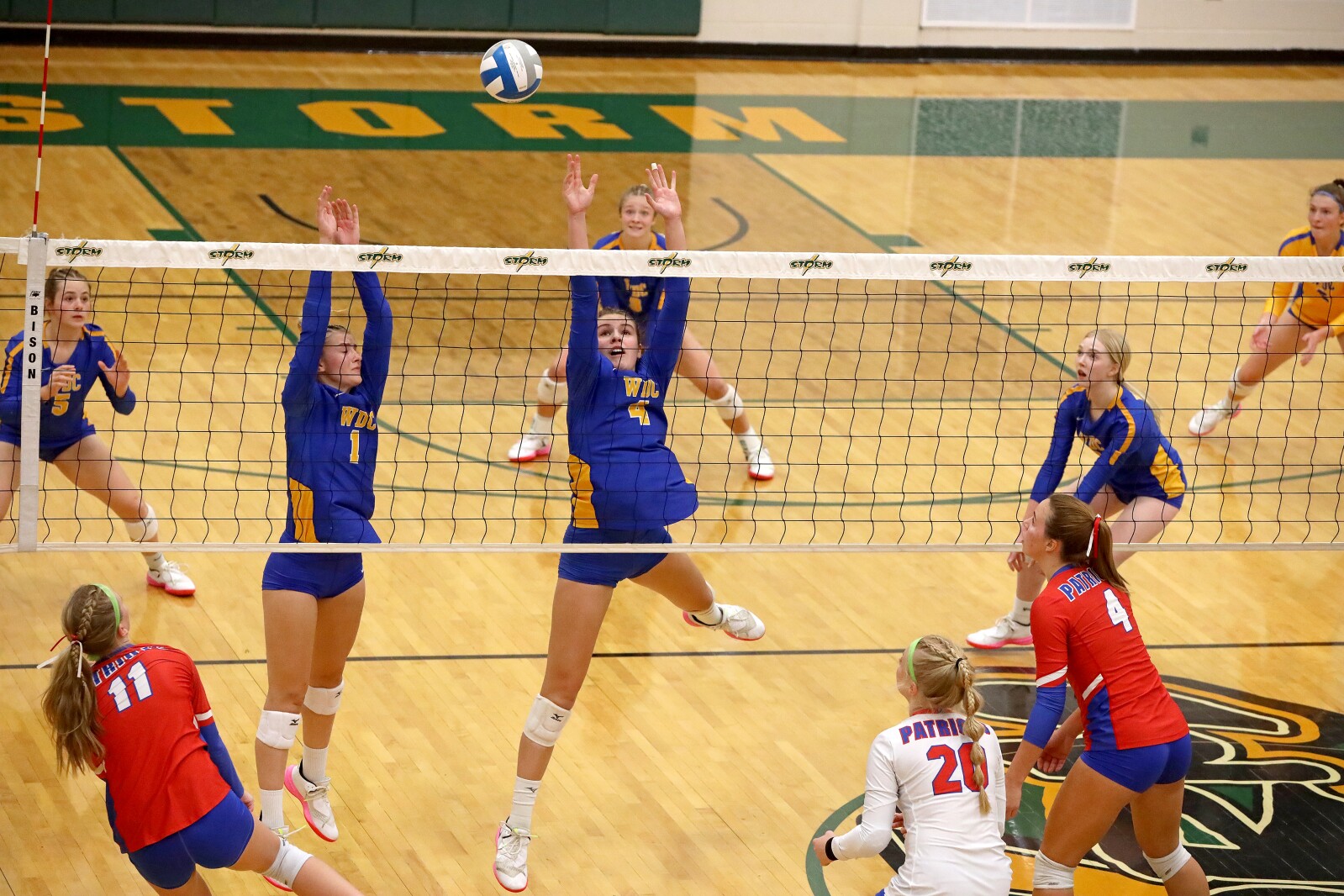 Pequot Lakes vs Wadena-Deer Creek Volleyball on Thursday, Nov. 3, 2022, in Sauk Rapids.