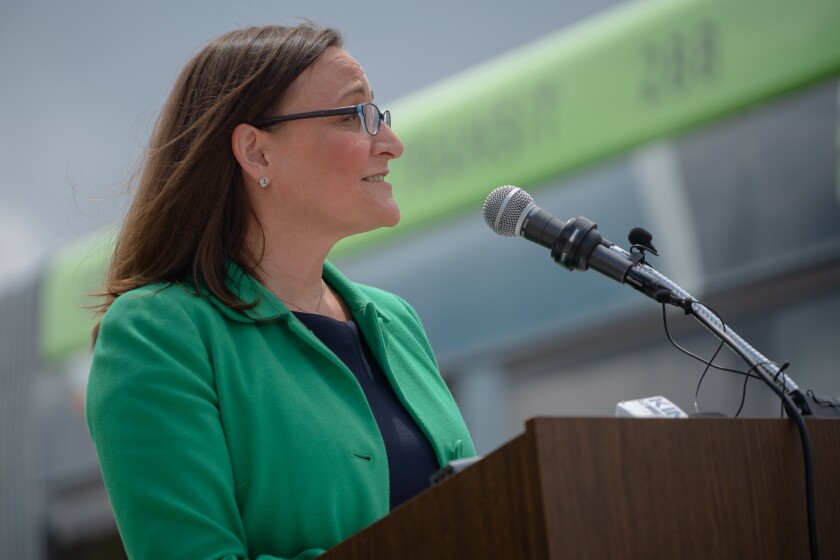 Ribbon Cutting for Rochester Public Transit's New Electric Buses