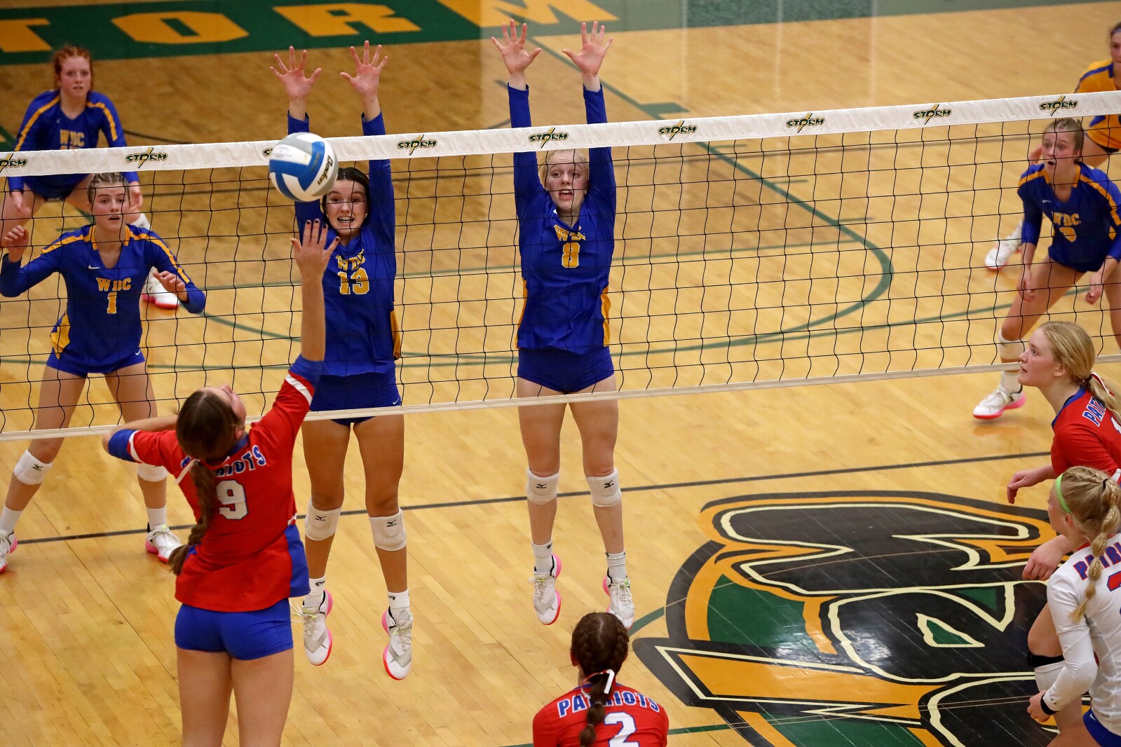Pequot Lakes vs Wadena-Deer Creek Volleyball on Thursday, Nov. 3, 2022, in Sauk Rapids.