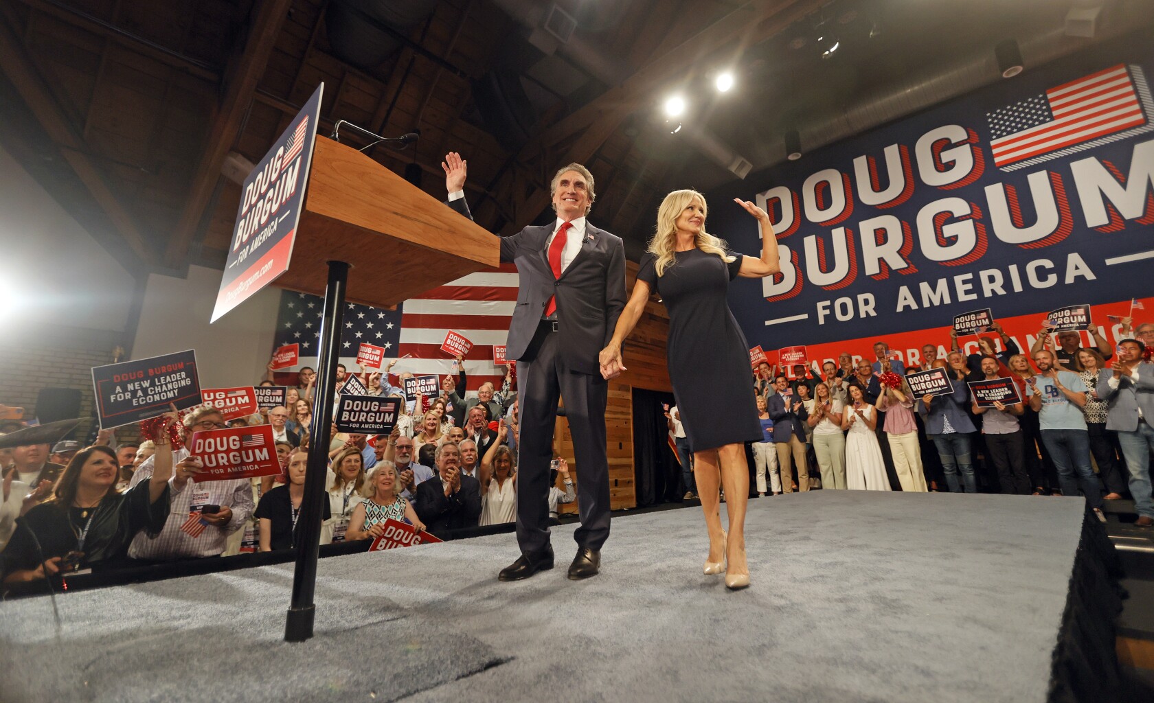 North Dakota US senators endorse Gov. Doug Burgum's presidential bid