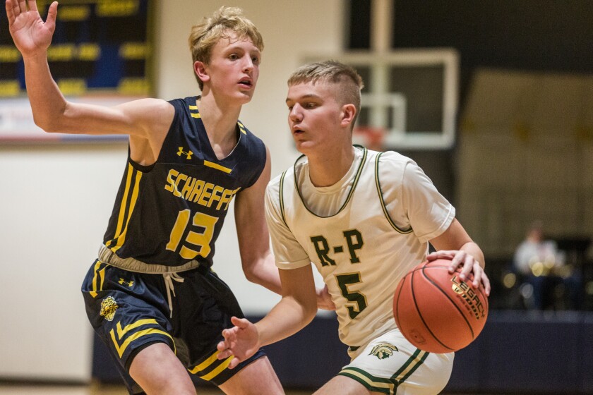 Schaeffer Academy, Rushford-Peterson boys basketball