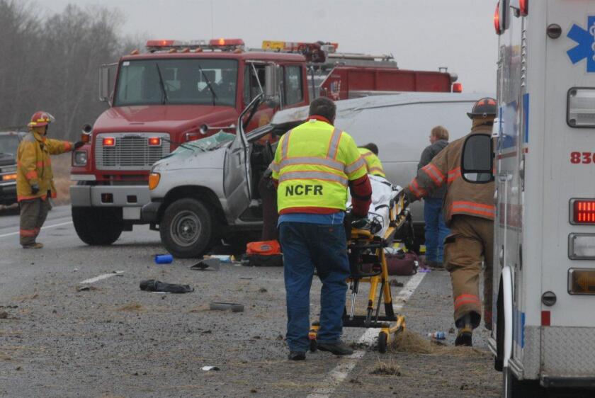Accident scene
