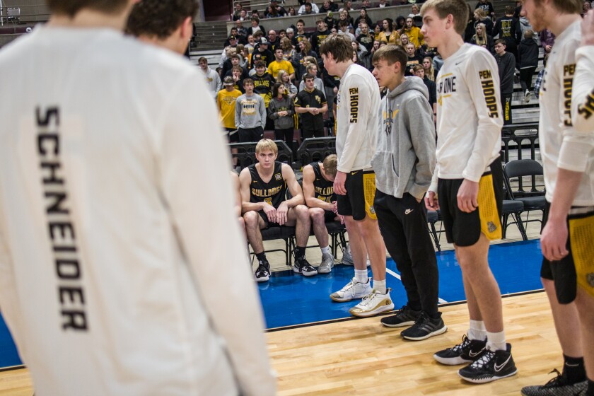 Plainview-Elgin-Millville, Chatfield Section 1AA quarterfinal boys basketball