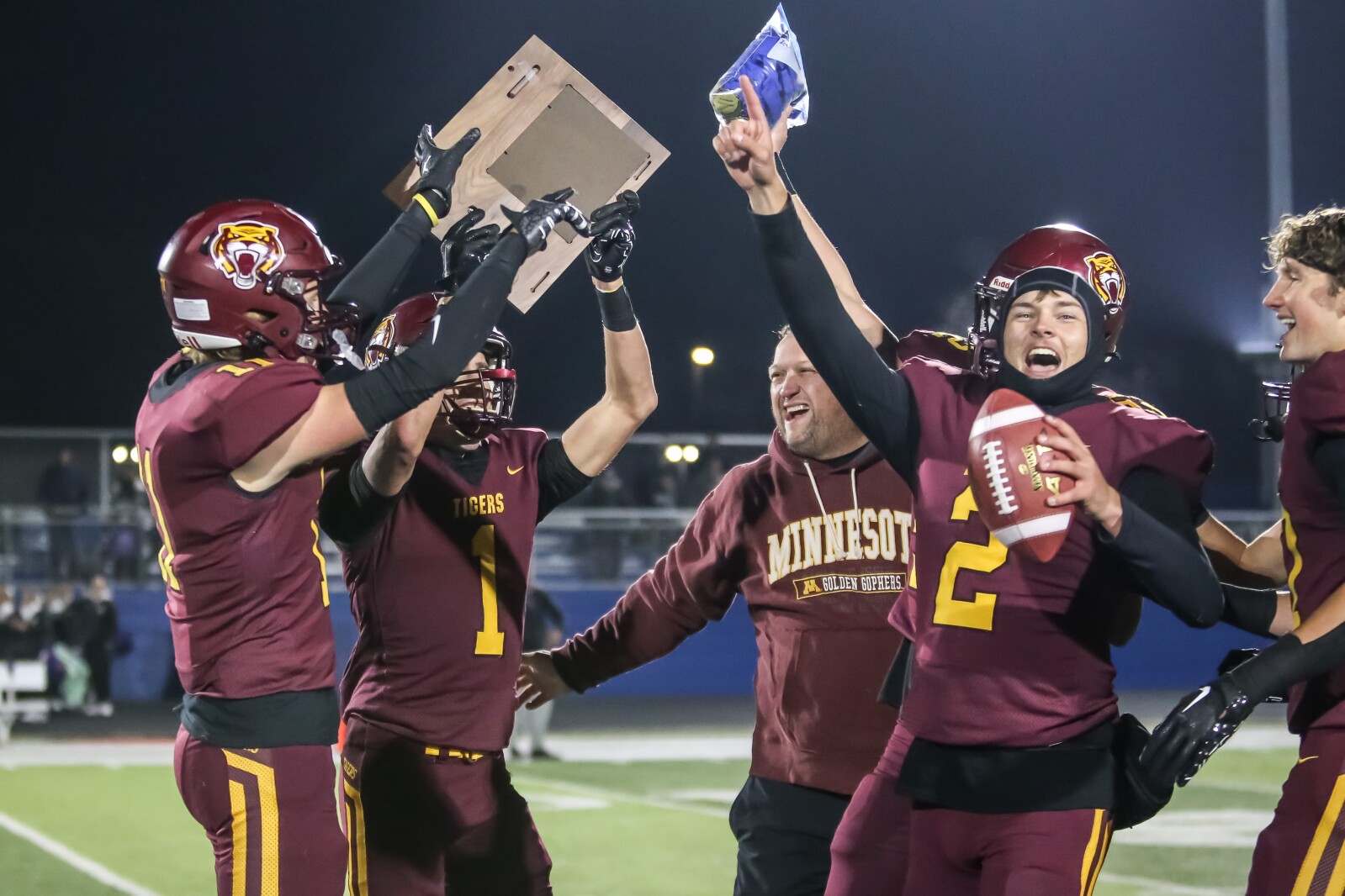 Minnesota high school football state tournament schedule, results