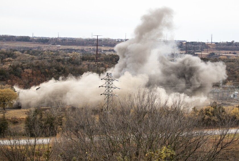 PHOTOS: Minnesota Valley Generating Plant implosion - West Central ...