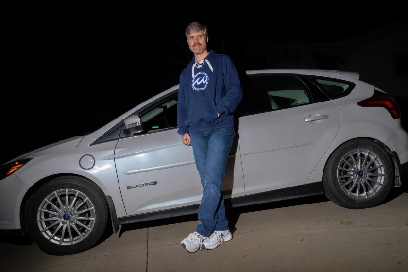 Electric Vehicle Driver - Brian Webb
