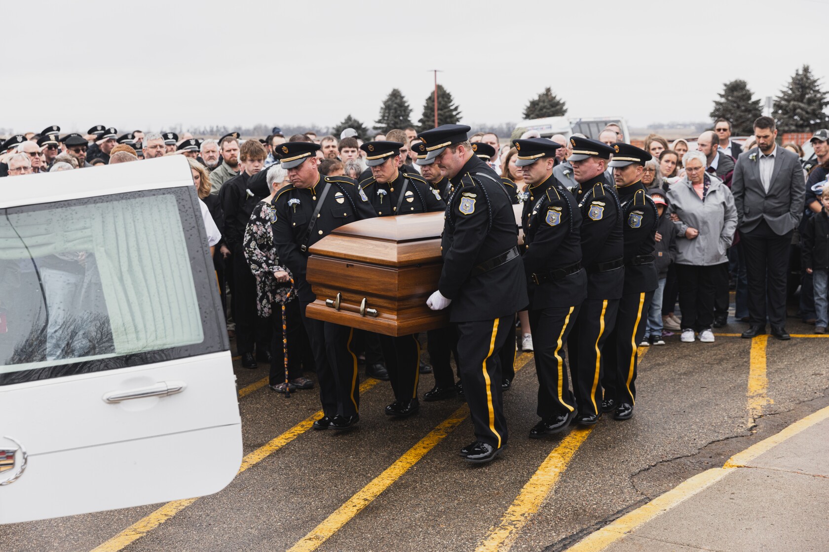 PHOTOS: Officers pay respects to Moody County deputy sheriff Ken Prorok ...