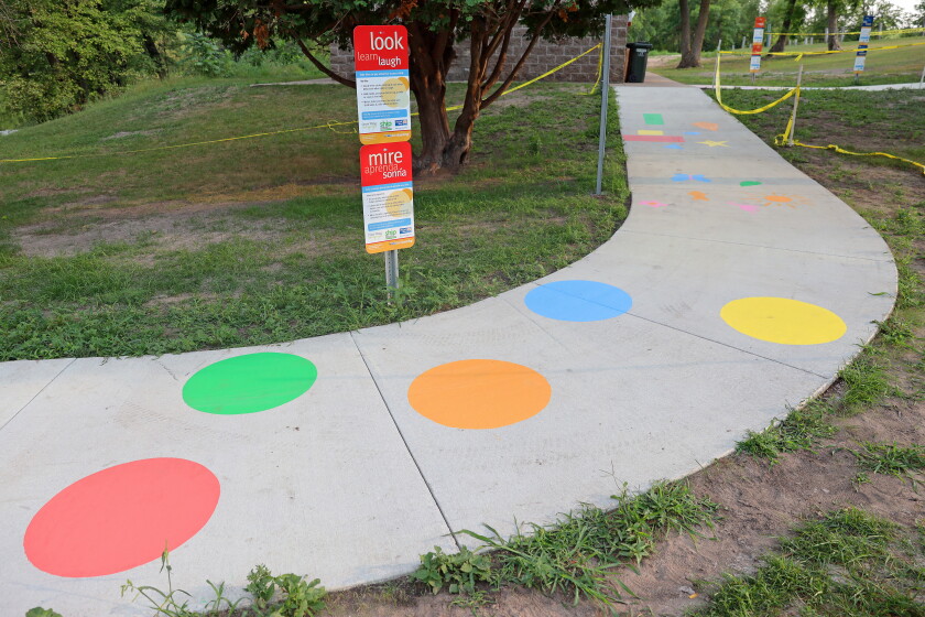 Learning Trail Kids’ trail promotes learning at Kiwanis Park - Brainerd Dispatch ...