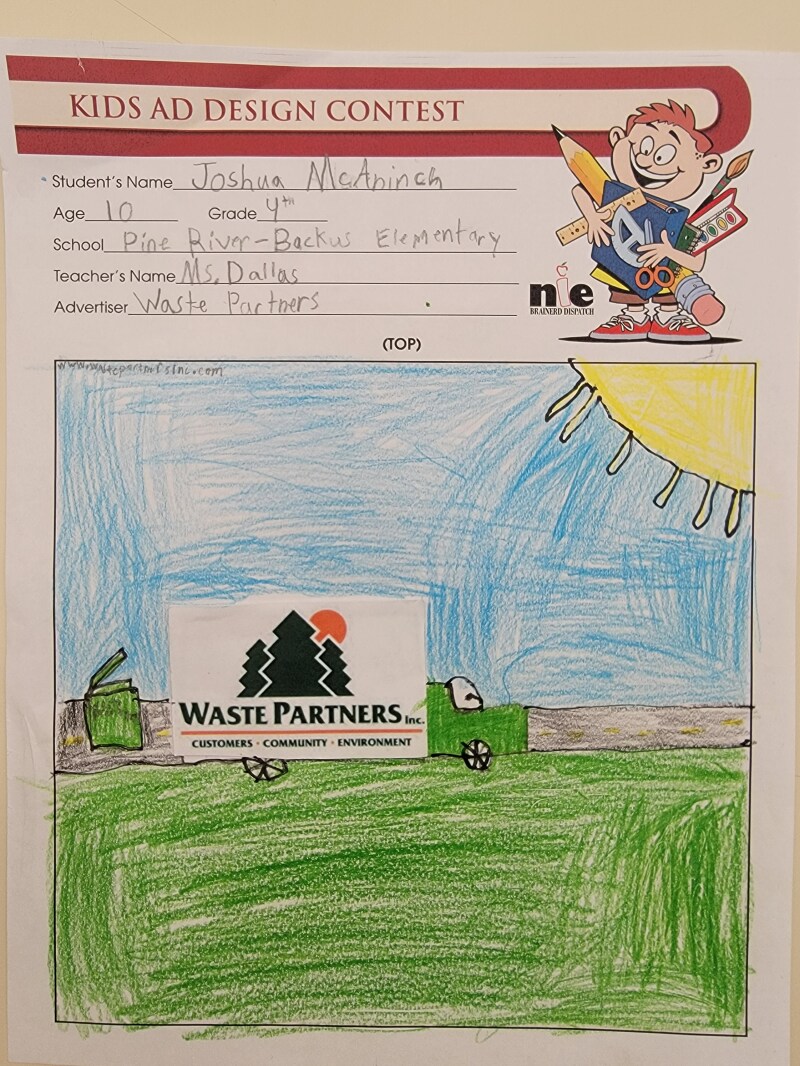 Pine River-Backus Elementary School - Ms Dallas' 4th Grade Class