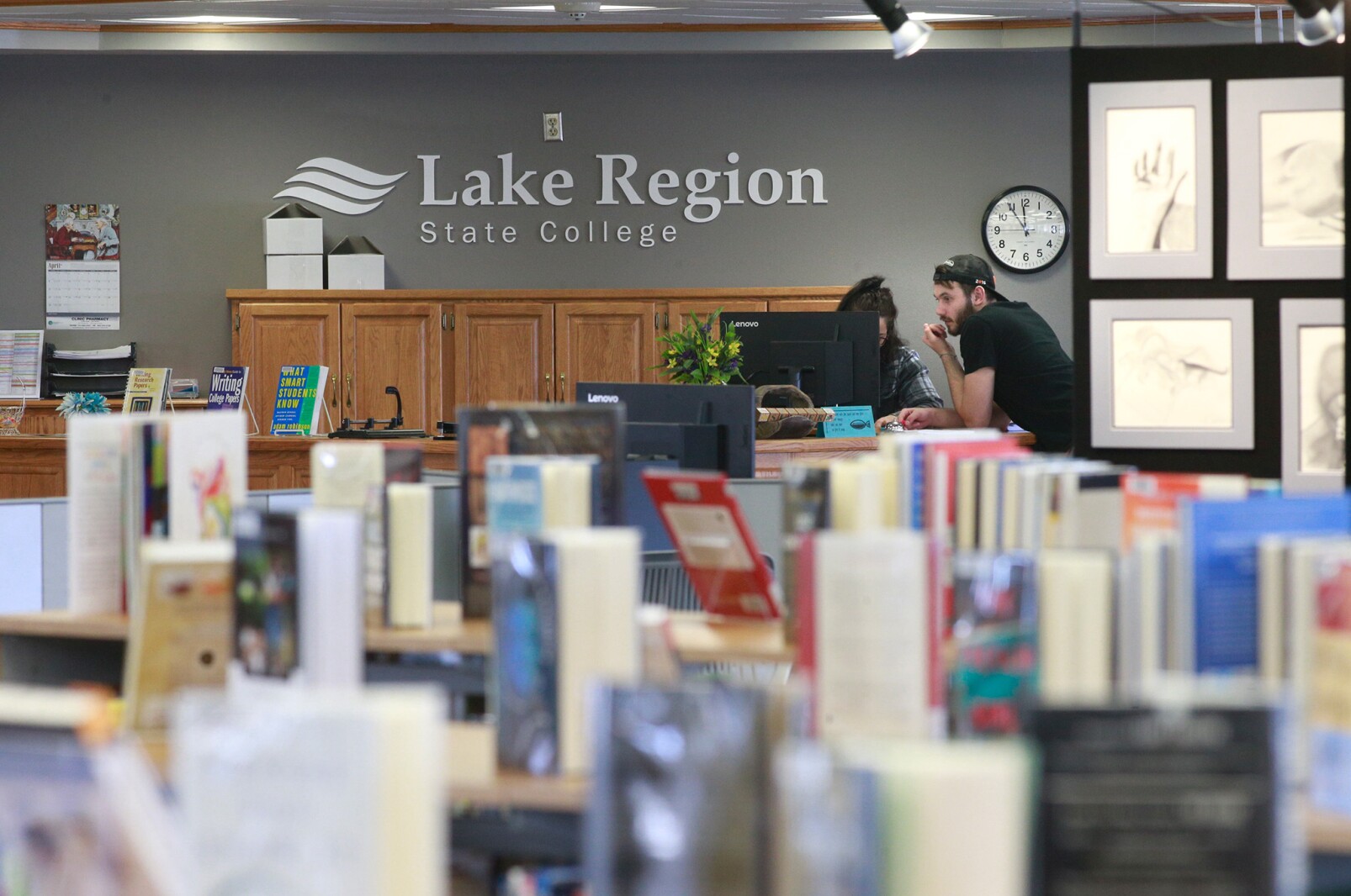 Lake Region State College upgrades library to meet modern study habits