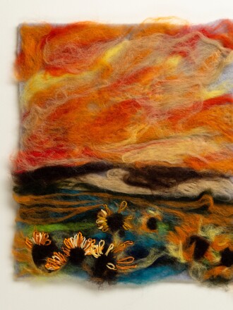 "A Sunflower Sky," by Phyllis Packard.