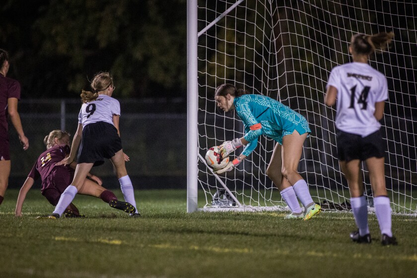 Stewartville, Caledonia girls soccer