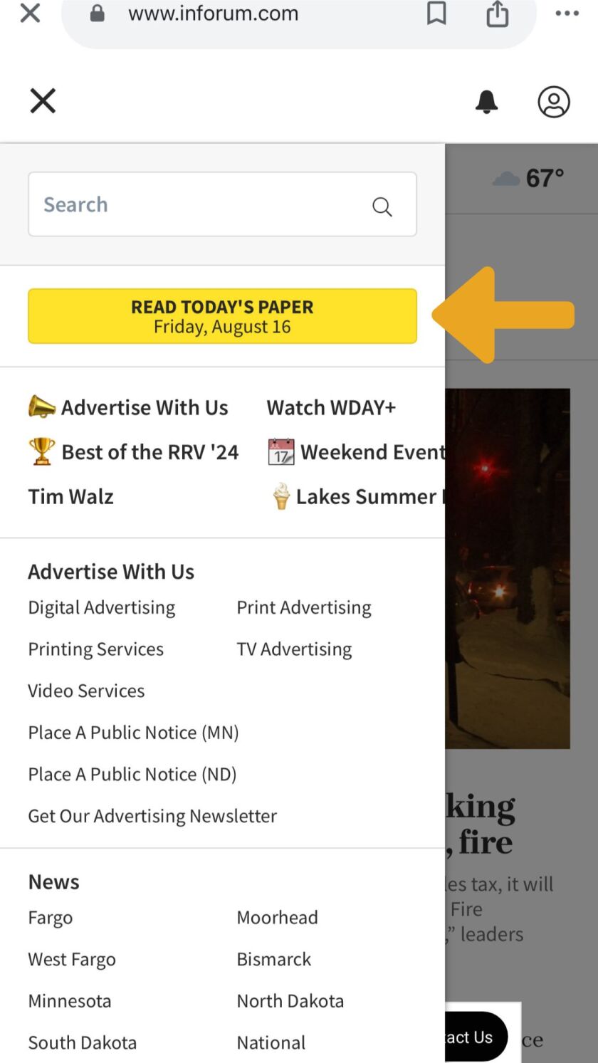 Learn how to log in to your news account, e-paper and more - InForum ...