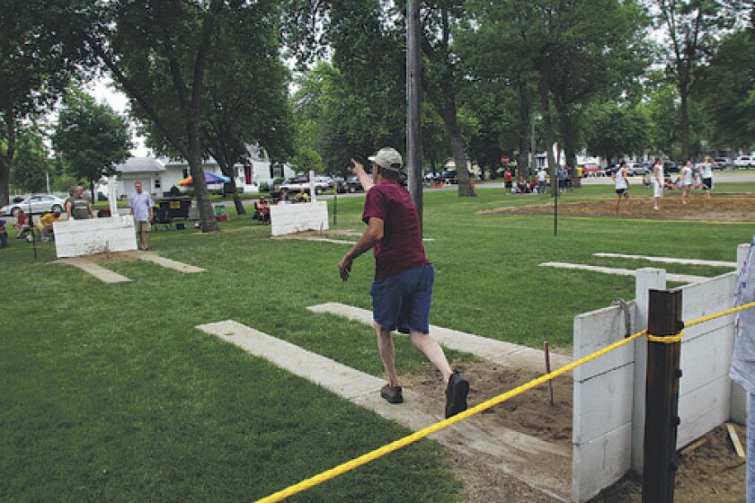 Horseshoe tournament key part of Brewster Fun Days The Globe News