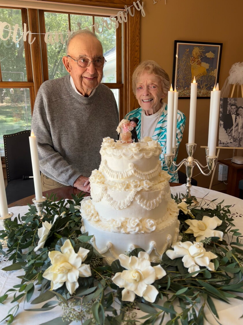 Carl Ruffalo A Rochester couple marked their 70th wedding anniversary by inviting ...