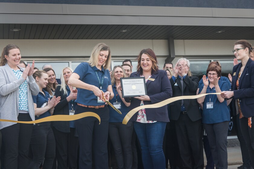 Olmsted Medical Center unveils its new Rehabilitation Services space