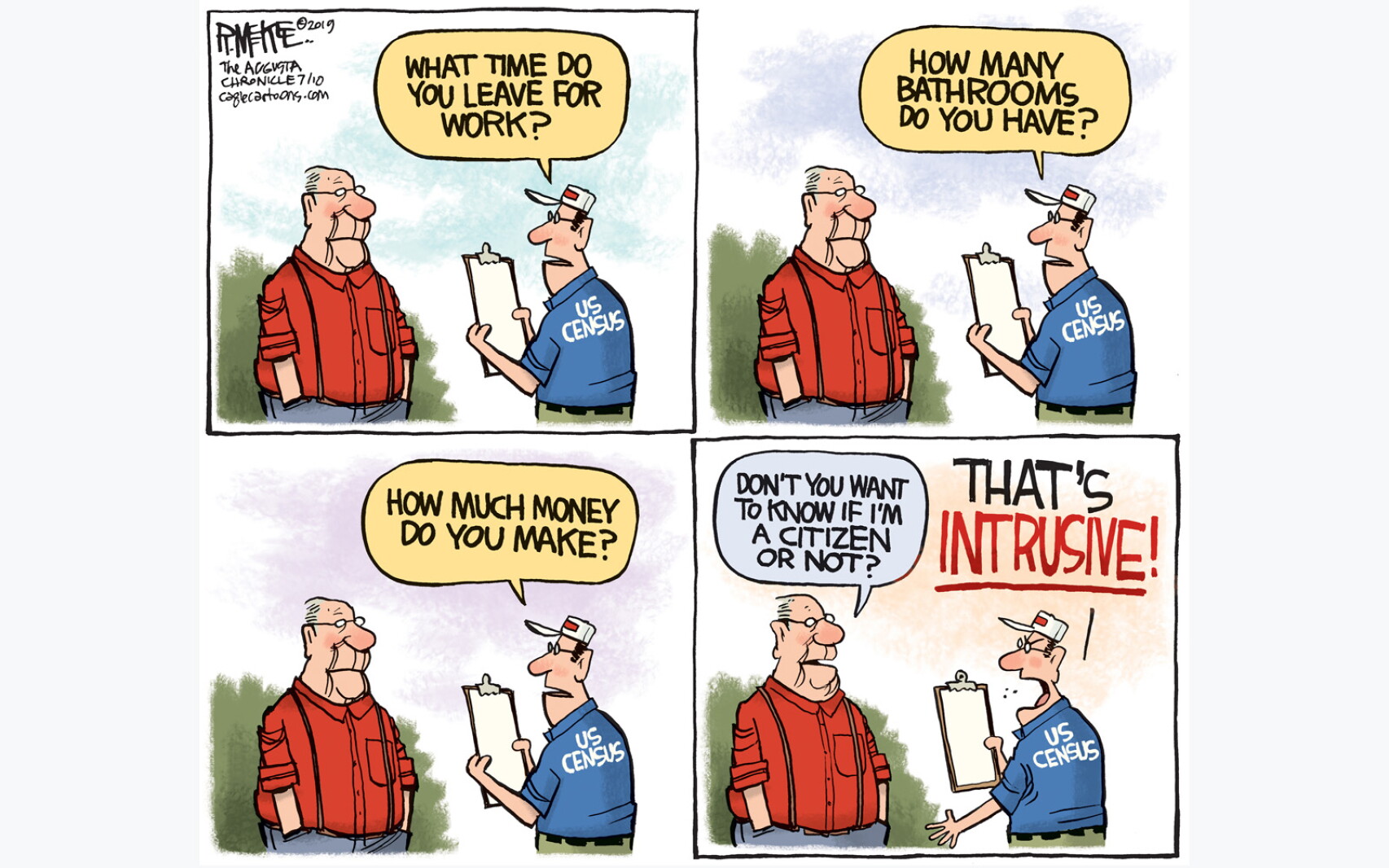 Inapropriate Data Collection Opinion Exchange / 2020 Census: What could go wrong? Inappropriate data ...